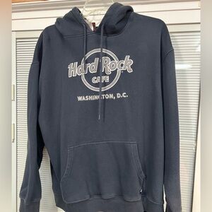 Hard Rock Cafe a favorite hoodie with hood and front pocket XXL